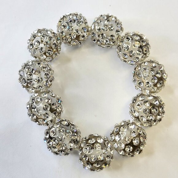 Crystal Stretch Ball Bracelet - Picture 6 of 16